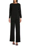 Marina 268314 Long Sequin Mother Of The Bride Pant Set In Black