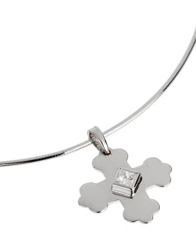 Pre-owned Marina B 18k 0.50 Ct. Tw. Diamond Necklace (authentic Pre-loved)