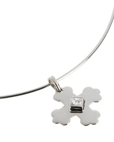 Pre-owned Marina B 18k 0.50 Ct. Tw. Diamond Necklace (authentic Pre-loved) In Metallic