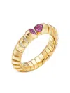 Marina B 18k Yellow Gold Triolina Ruby Ring In Gold