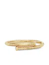 Marina B 18k Yellow Gold Trisolina Diamond Bangle Bracelet In Gold