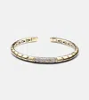 Marina B Ondine 18kt Gold Bangle With Diamonds In Gold