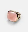 Marina B Tigella 18kt Gold Ring With Quartz