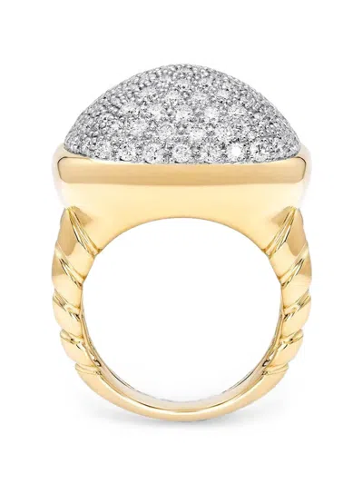 Marina B Tigella Diamond Ring In Transparent