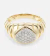 Marina B Timo 18kt Gold Ring With Diamonds In Gold
