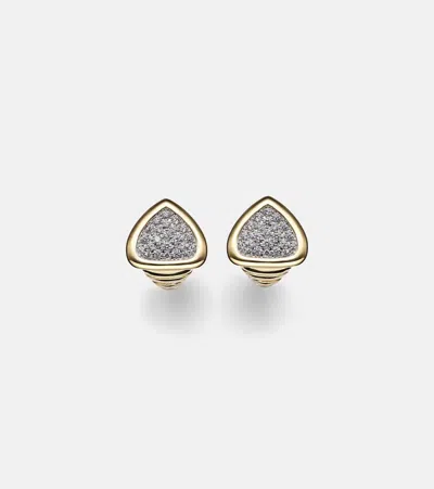 Marina B Trisola 18kt Gold Earrings With Diamonds
