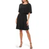 Marina Capelet A-line Dress In Black