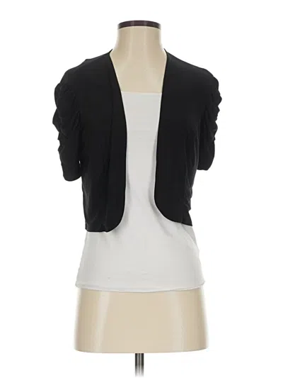 Pre-owned Marina Cardigan Sweater In Black