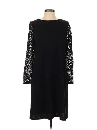 Pre-owned Marina Casual Dress In Black