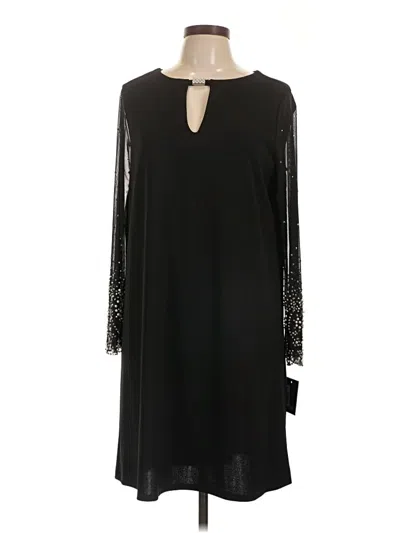 Pre-owned Marina Casual Dress In Black