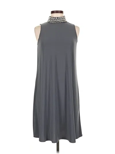 Pre-owned Marina Casual Dress In Gray