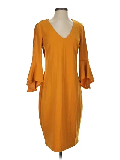 Pre-owned Marina Casual Dress In Orange