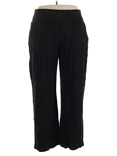 Pre-owned Marina Casual Pants In Black