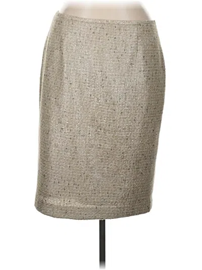 Pre-owned Marina Casual Skirt In Brown
