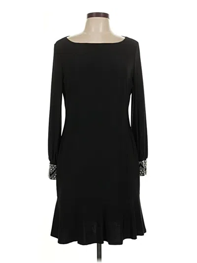 Pre-owned Marina Cocktail Dress In Black