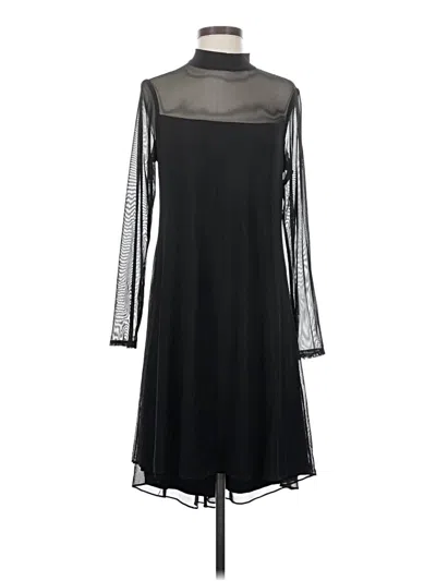 Pre-owned Marina Cocktail Dress In Black