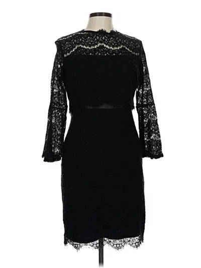 Pre-owned Marina Cocktail Dress In Black