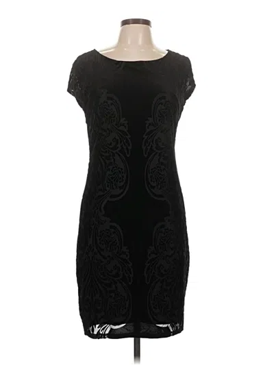 Pre-owned Marina Cocktail Dress In Black