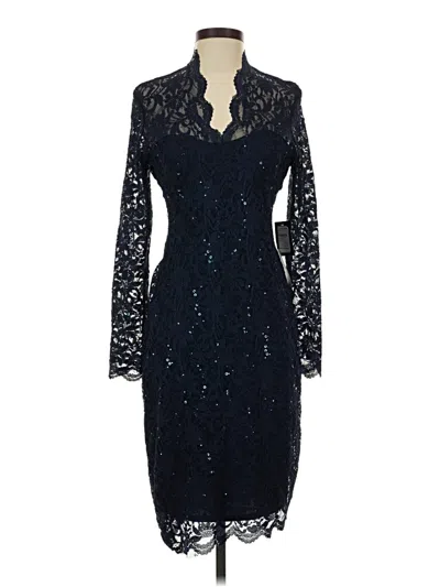 Pre-owned Marina Cocktail Dress In Blue