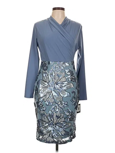 Pre-owned Marina Cocktail Dress In Blue