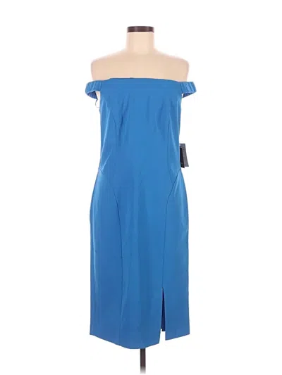 Pre-owned Marina Cocktail Dress In Blue
