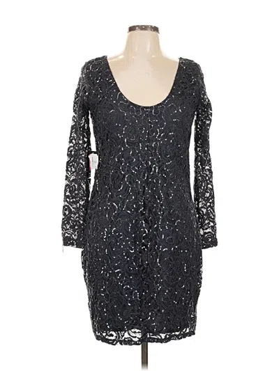 Pre-owned Marina Cocktail Dress In Gray