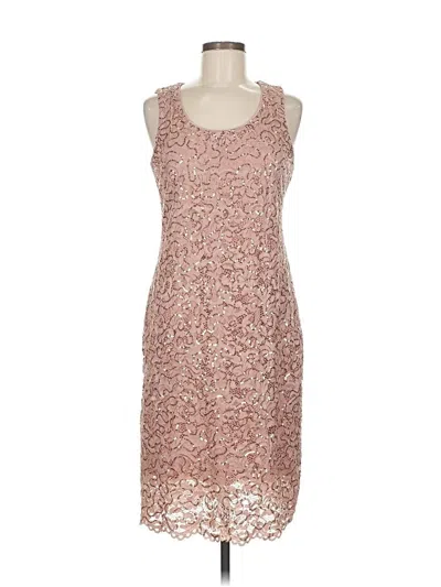 Pre-owned Marina Cocktail Dress In Pink