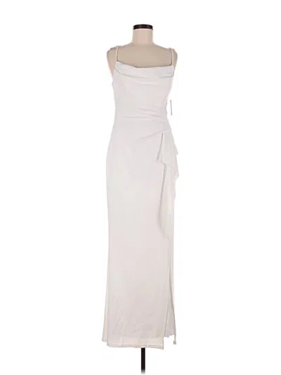 Pre-owned Marina Cocktail Dress In White