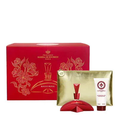 Marina De Bourbon Ladies Rouge Royal Gift Set Fragrances 3494800300236 In White