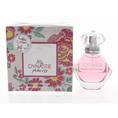 Marina De Bourbon Princesse  Ladies My Dynastie Princess Edp Spray 1.7 oz Fragrances 3494802020026 In Green / Lemon / White