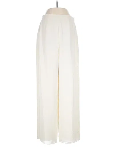 Pre-owned Marina Jeans In Ivory
