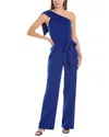 Marina One-shoulder Belted Jumpsuit
