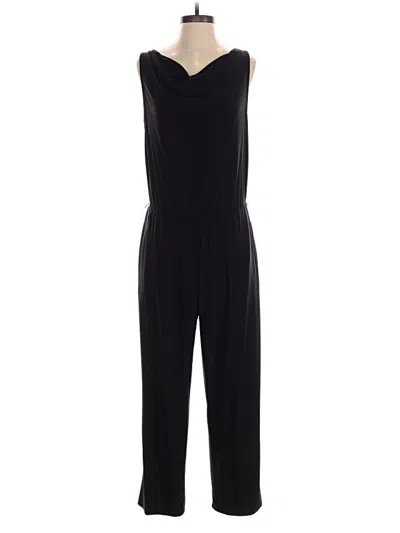 Pre-owned Marina Jumpsuit In Black