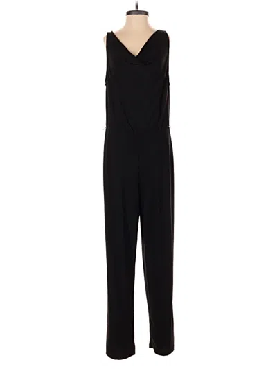 Pre-owned Marina Jumpsuit In Black