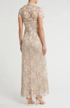 Marina Lace Gown In Champagne