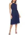 Marina Midi Dress In Dark Navy