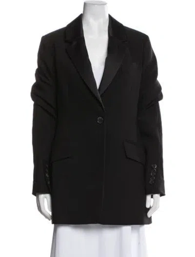 Pre-owned Marina Moscone Blazer In Black