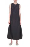 Marina Moscone Bubble Sheath Midi Dress In Black In Black