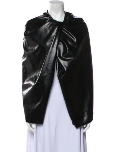 Pre-owned Marina Moscone Cape W/ Tags In Black