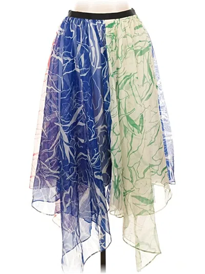 Pre-owned Marina Moscone Casual Skirt In Blue