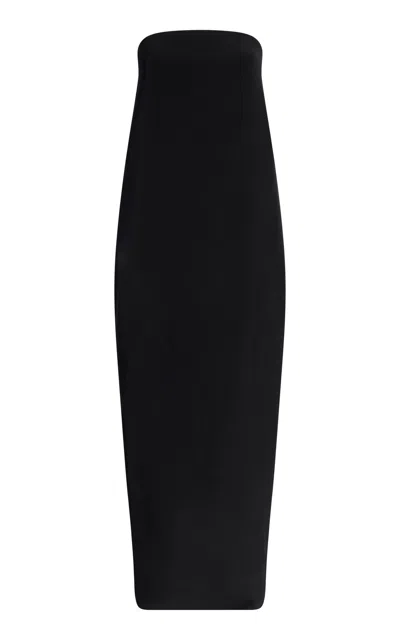 Marina Moscone Cocoon Maxi Dress In Black