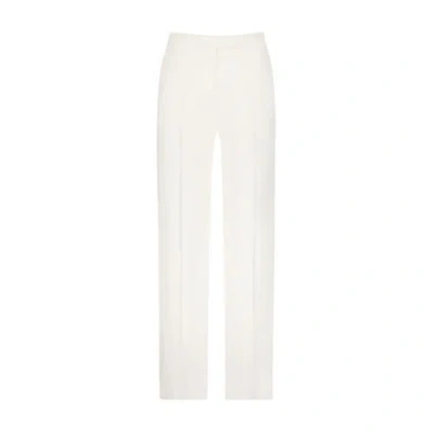Marina Moscone Slim Trouser In Ivory
