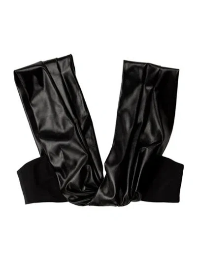 Pre-owned Marina Moscone Strapless Crop Top W/ Tags In Multi