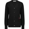 Marina Moscone Waisted Cardigan In Black