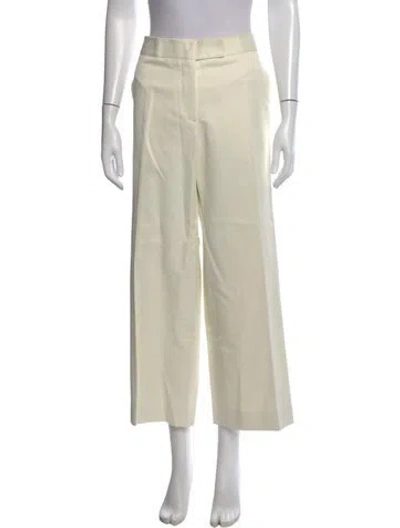 Pre-owned Marina Moscone Wide Leg Pants In Neutral