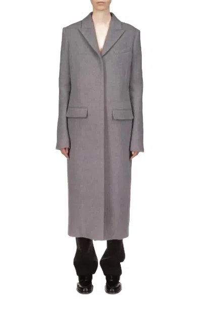 Marina Moscone Women's Car Coat In Grey In Gray