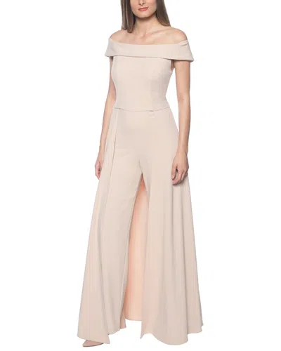 MARINA MARINA OVERLAY SKIRT JUMPSUIT