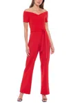 Marina Red Xs Formal Jumpsuit Sale In Red