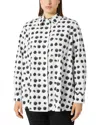 Marina Rinaldi 1a Uscita Nilo Shirt In Optical White