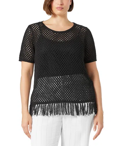 Marina Rinaldi 2a Uscita Brigitta Sweater In Black